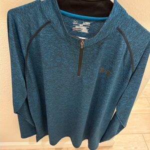 Under Armour Men's Teal Quarter zip